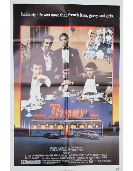 Diner — affiche originale américaine one sheet (1982) |...