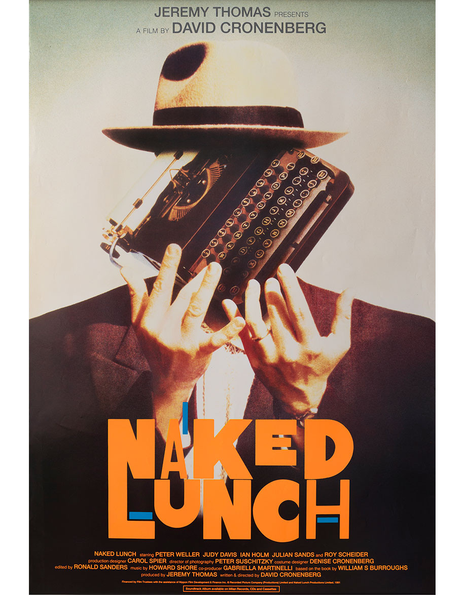 Naked Lunch — affiche originale américaine one...