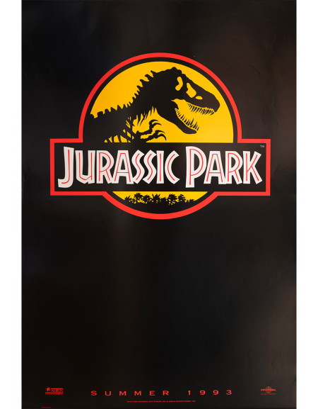 Jurassic Park — Affiche originale américaine 69×104 cm...