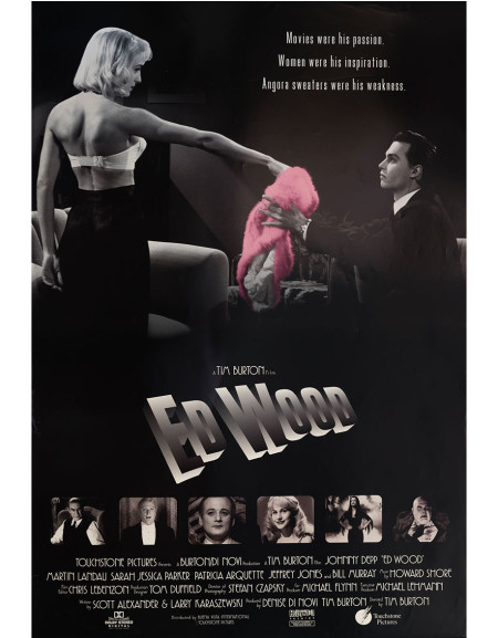 Ed Wood — affiche originale américaine 69×104 cm (1994) |...