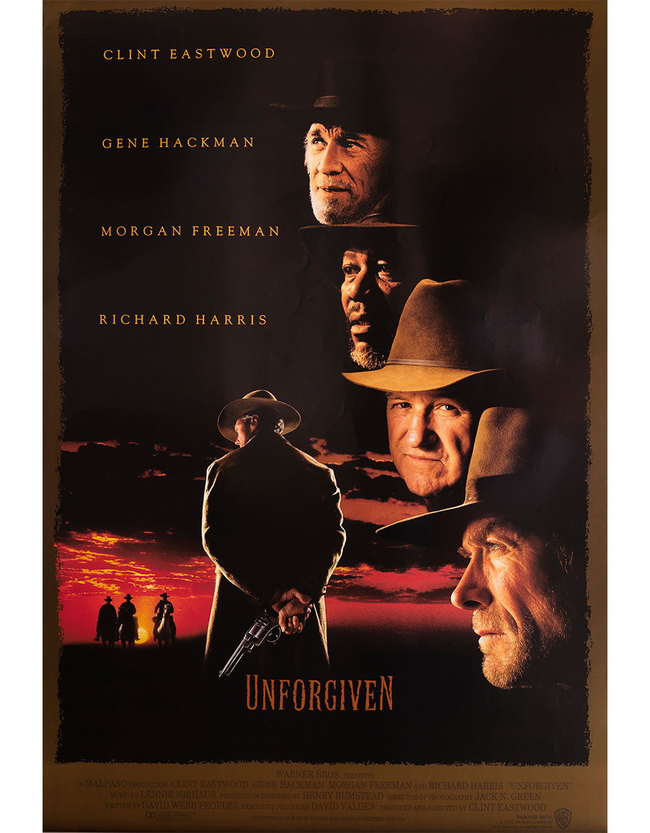 Impitoyable — affiche originale américaine...
