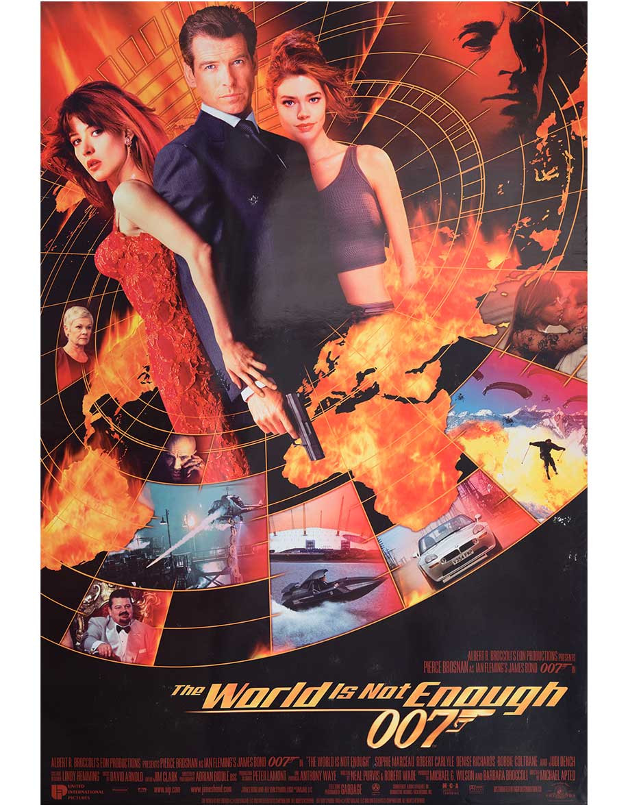 Le Monde ne suffit pas - 69x104 cm - roulée