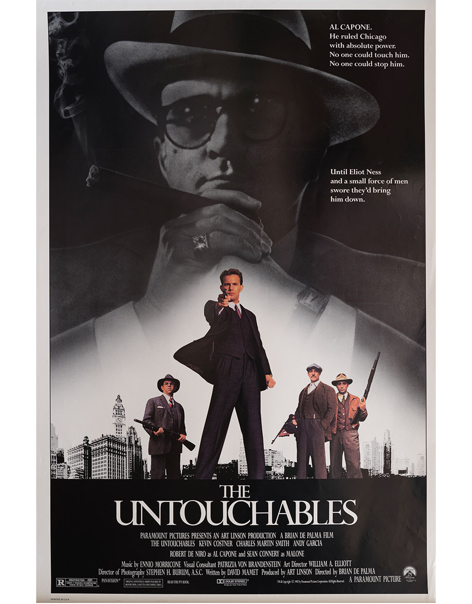 Les Incorruptibles — affiche originale...