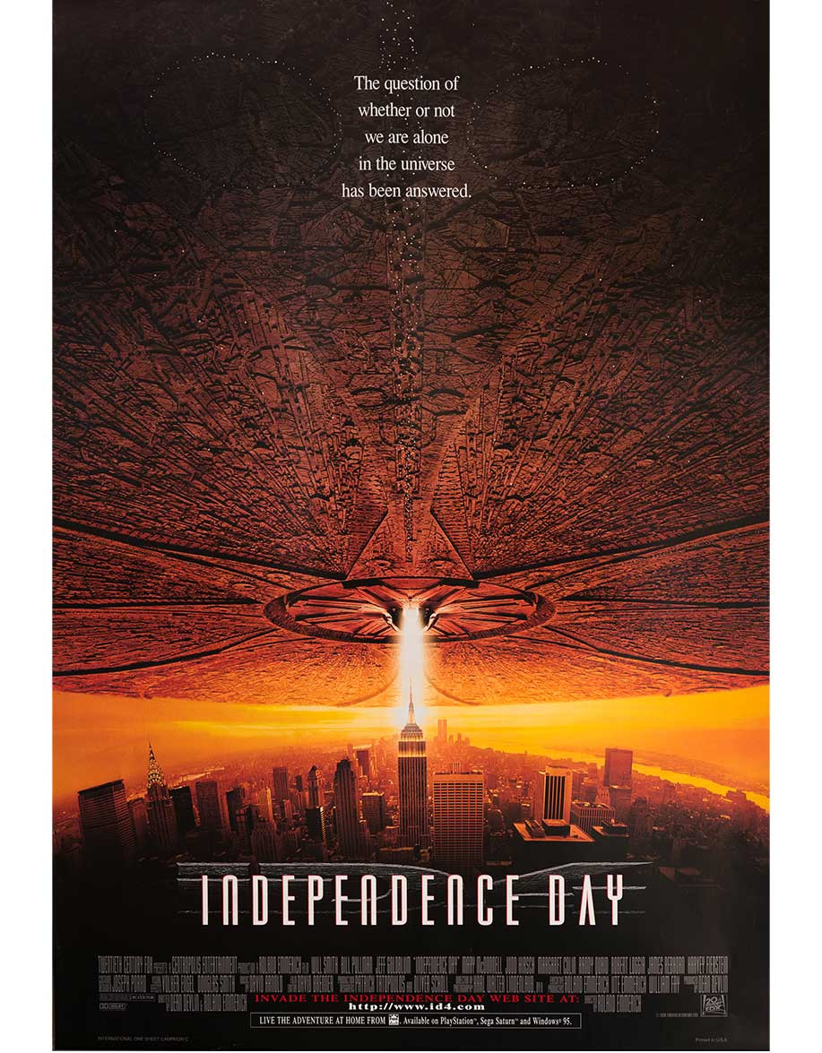 Independance day- 69x104 cm - roulée