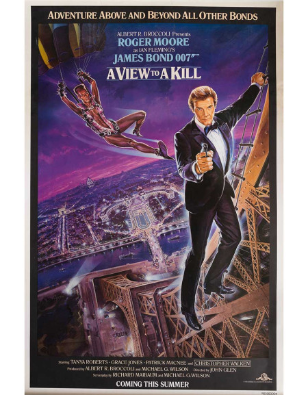 Dangereusement vôtre — affiche originale américaine...