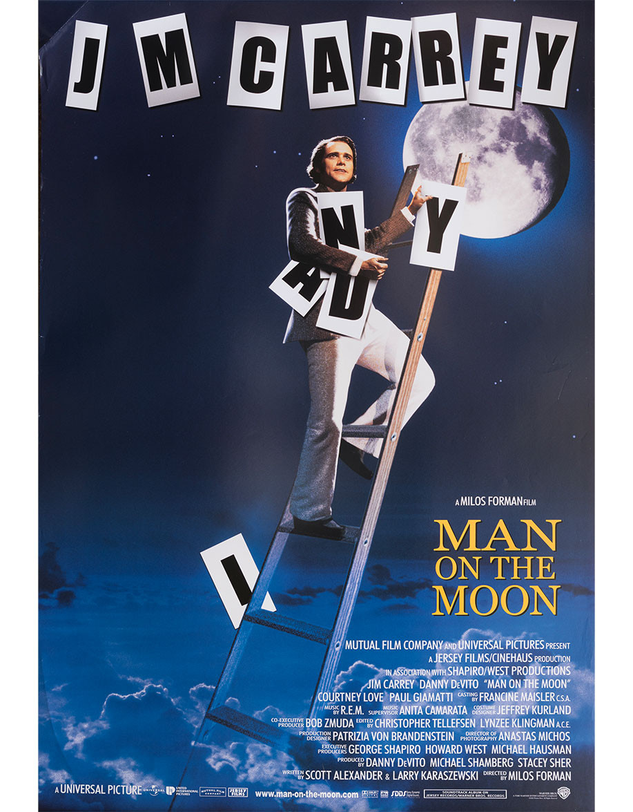 Man on the Moon — affiche originale américaine...