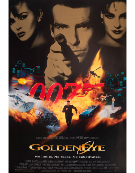 GoldenEye — affiche originale américaine 69×104 cm (1995)...