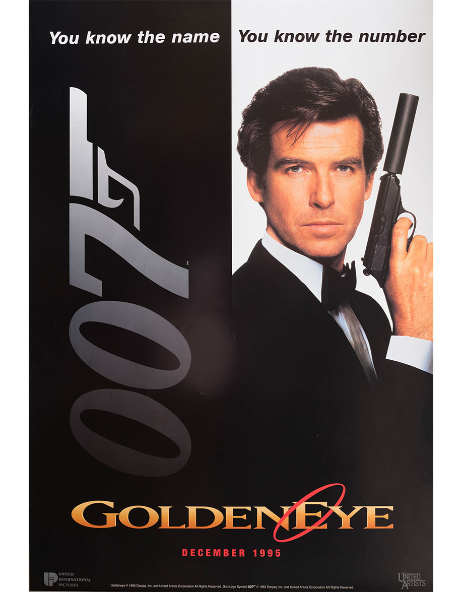 GoldenEye — affiche originale américaine 69×104...