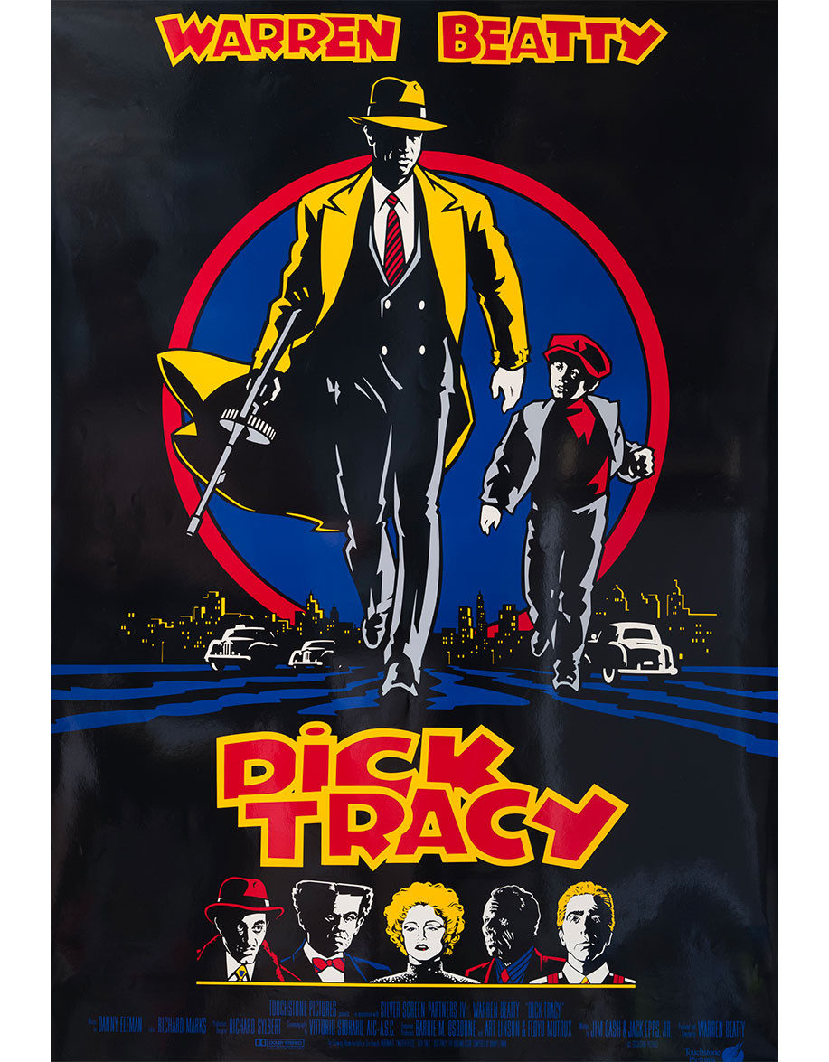 Dick Tracy — affiche originale américaine one...