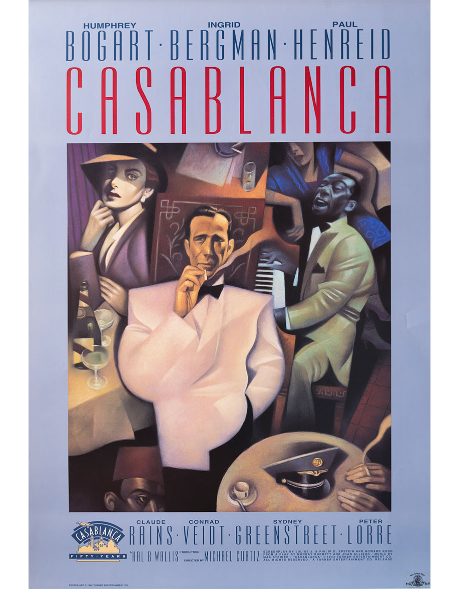 Casablanca — affiche originale américaine...