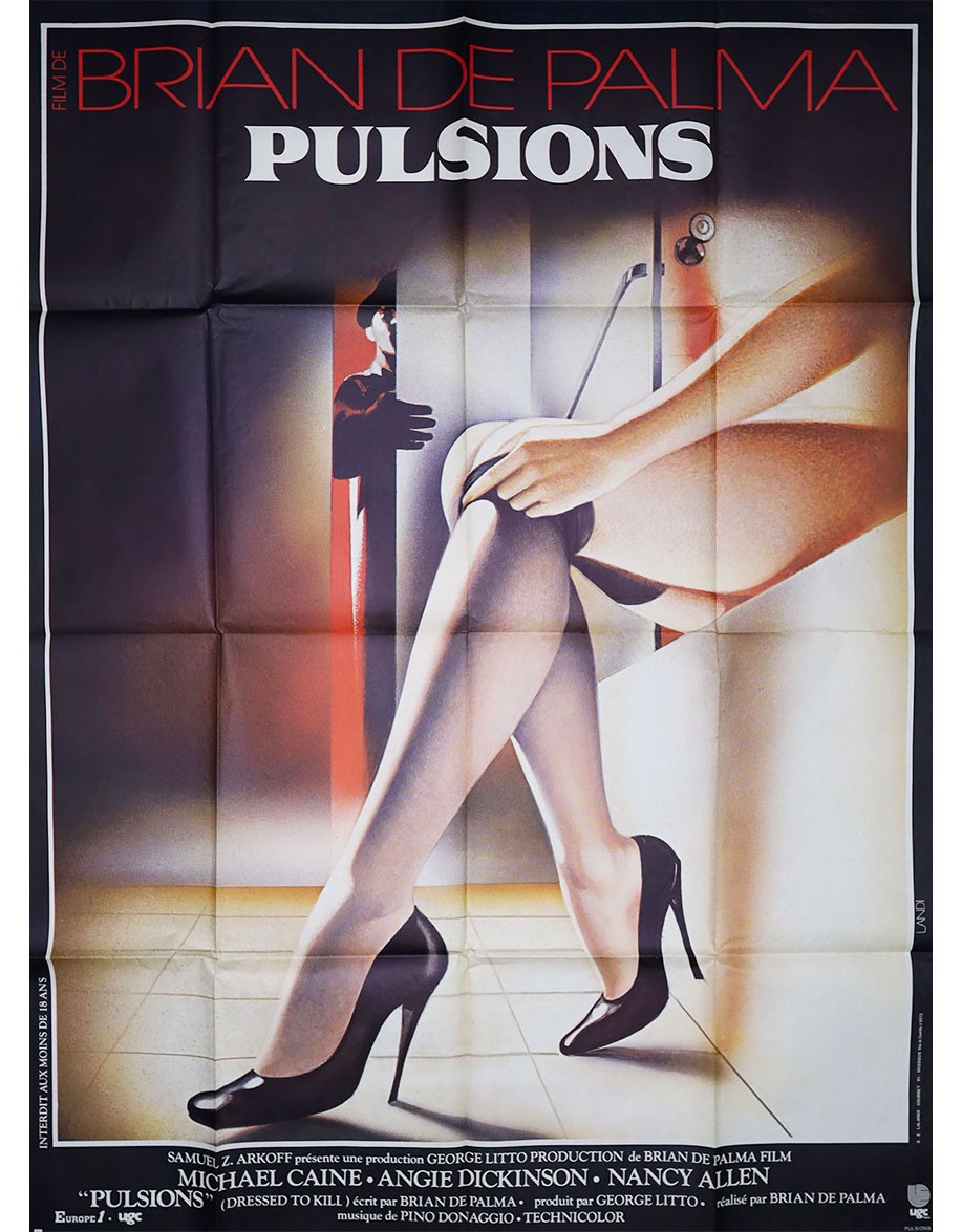 Pulsions — affiche originale française 120×160...