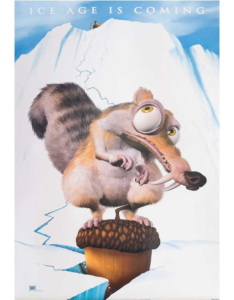 L'age de glace - 69x104 cm - roulée