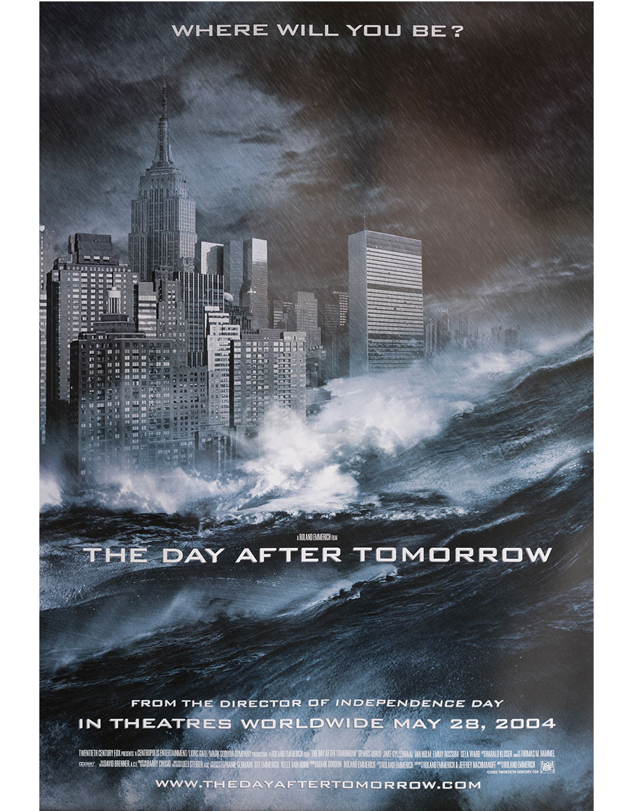 Le Jour d'après — affiche originale américaine...