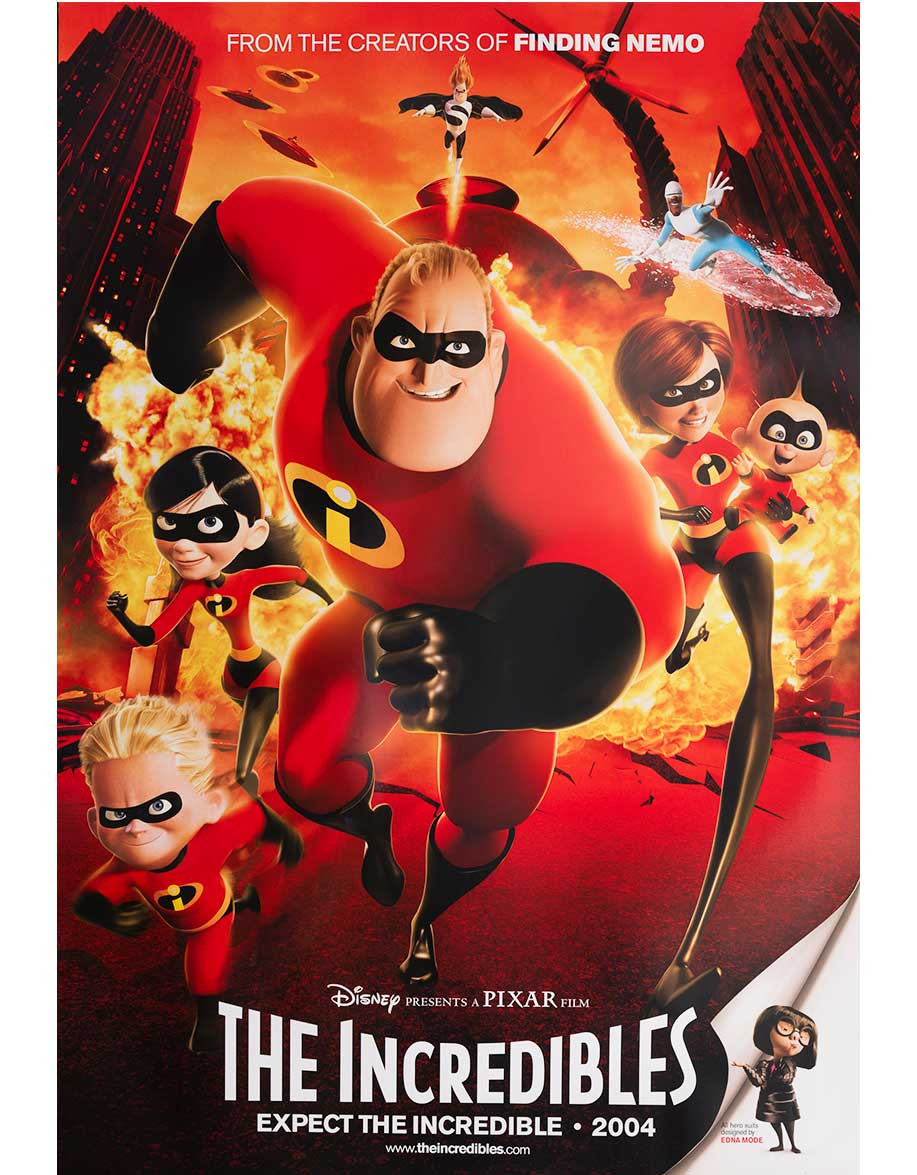 Les Indestructibles — affiche originale...