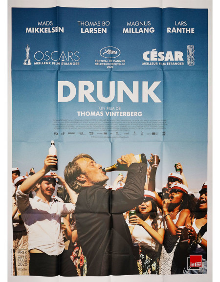 Drunk (Druk) — affiche originale française 120x160 cm...