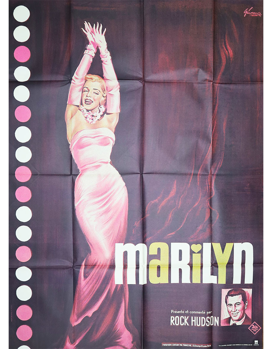 Marilyn — affiche originale française 120x160...