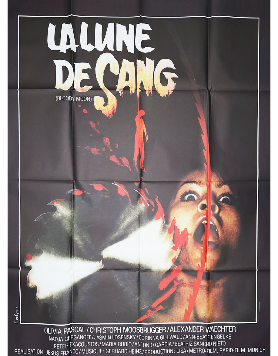 La lune de sang - 120x160 cm - pliée