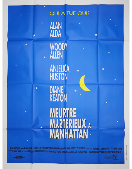 Meurtre mystérieux à Manhattan - 120x160 cm - pliée