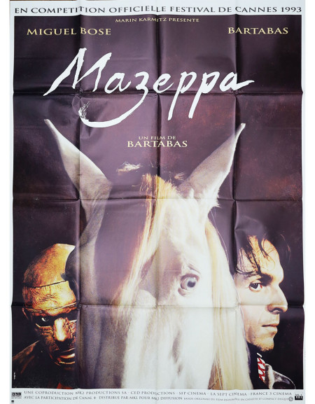 Mazeppa - 120x160 cm - pliée