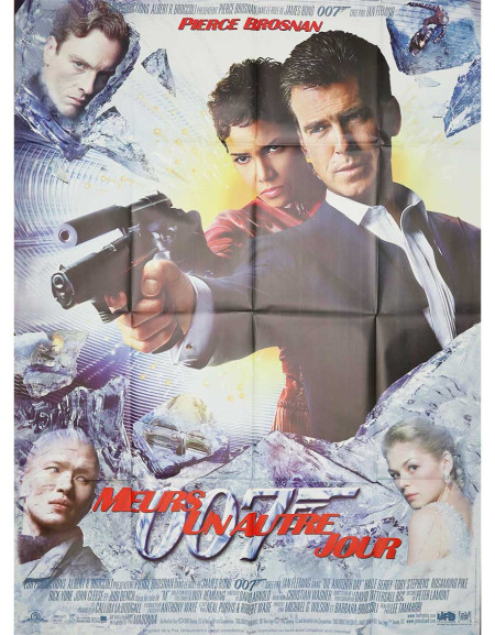 Meurs un autre jour — affiche originale 120x160 cm (2002)...