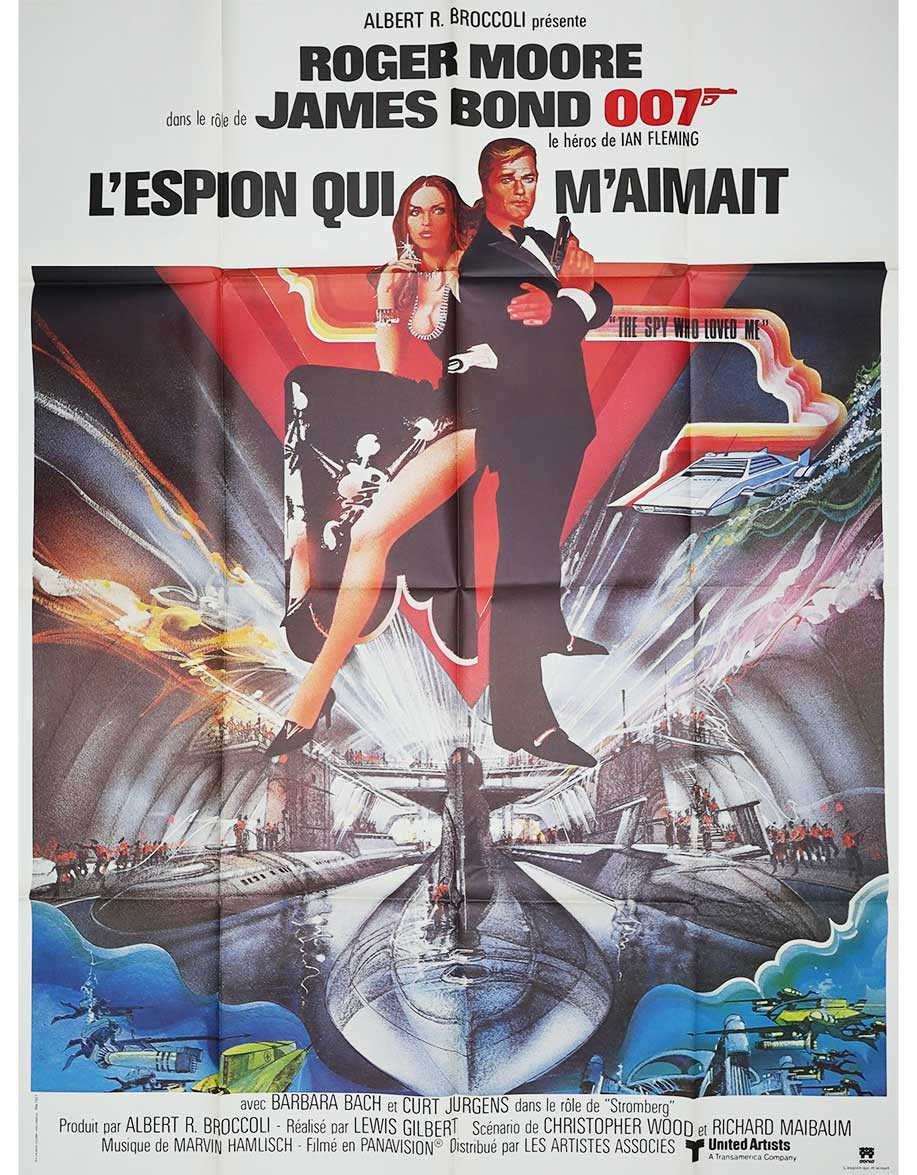 L'Espion qui m'aimait — affiche originale...