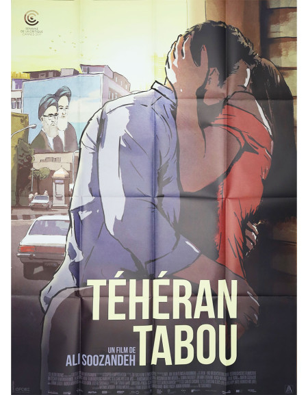 Téhéran Tabou - 120x160 cm - pliée