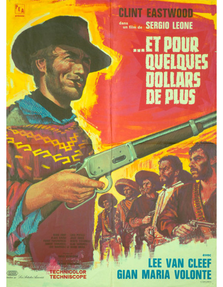 Pour quelques dollars de plus — affiche originale...