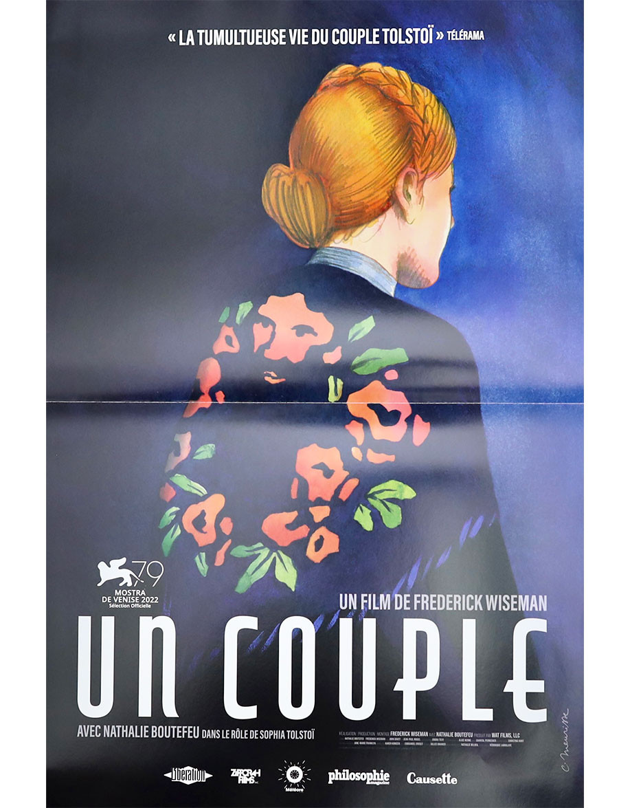 Un couple - 40x60 cm - pliée