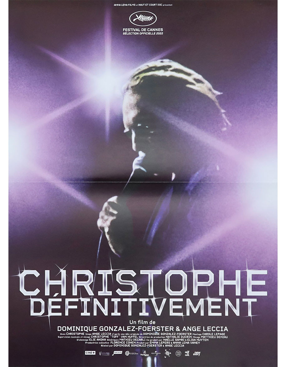 Christophe...définitivement - 40x53 cm - pliée