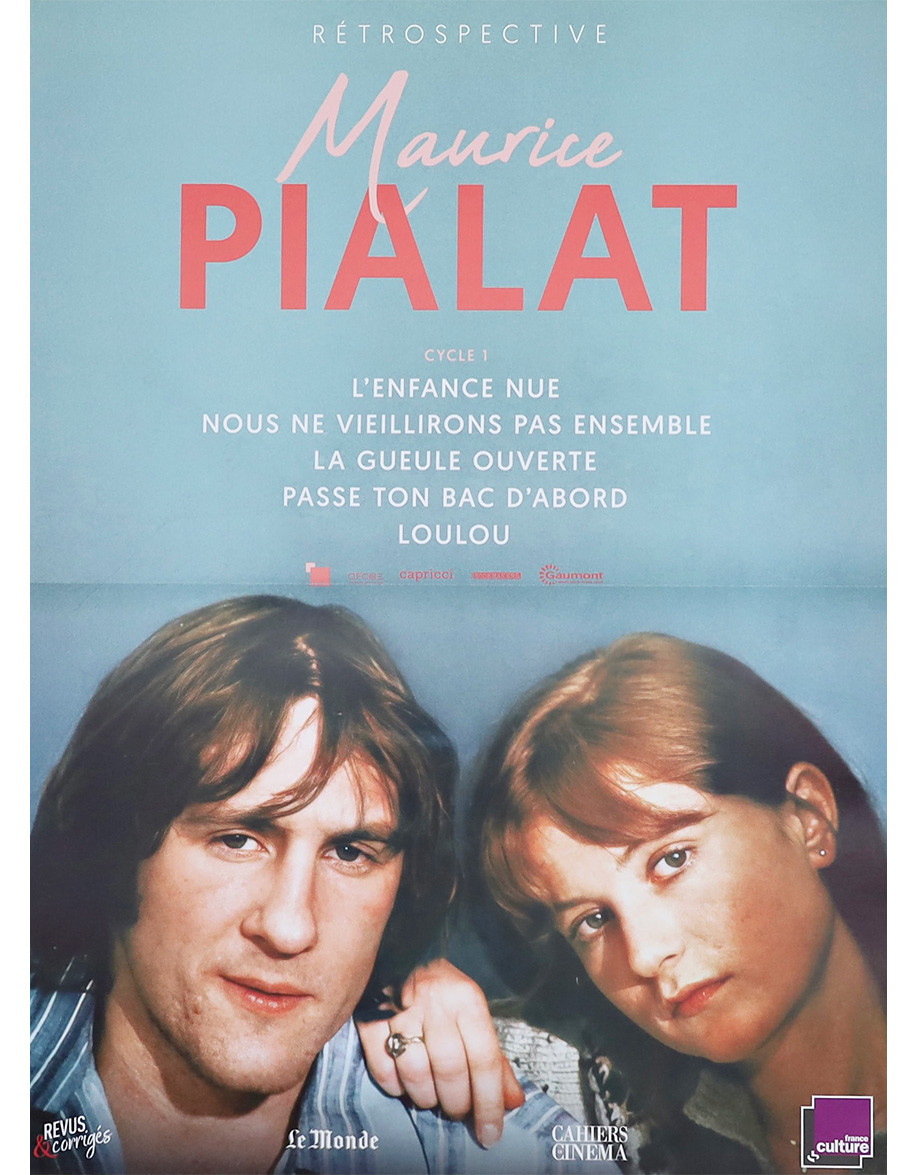 Retrospective Maurice Pialat - 40x53 cm - pliée