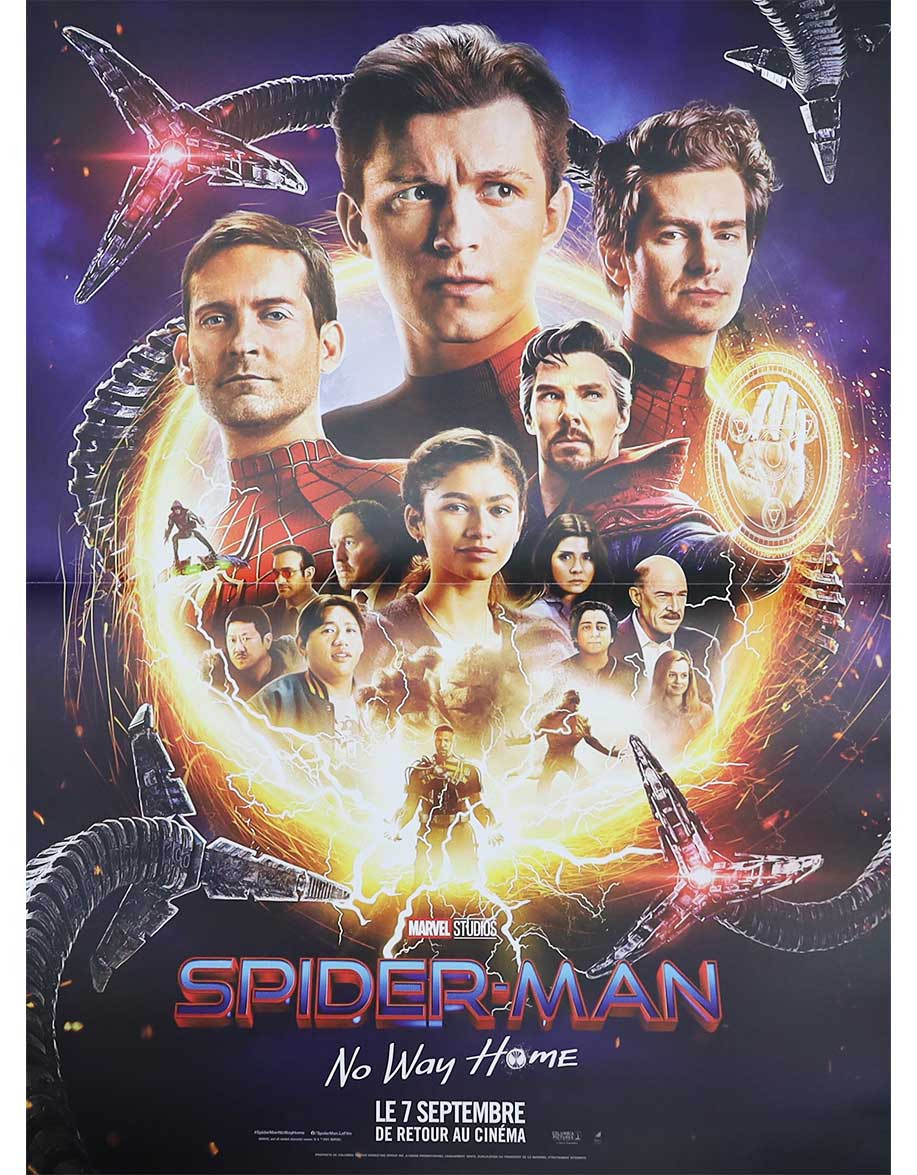 Spider-man : No way home - 40x53 cm - pliée