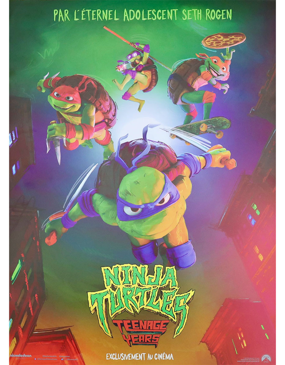 Ninja Turtles : Teenage Years - 40x53 cm - roulée