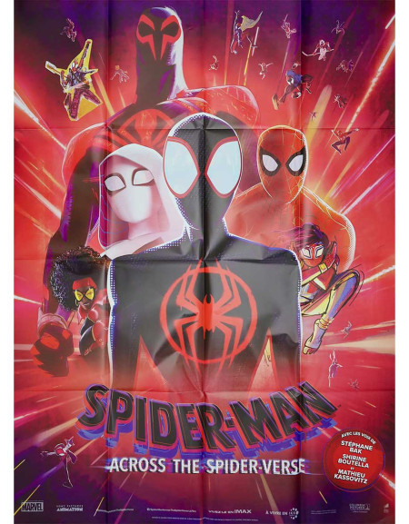 Spider-man : Across the Spider-Verse - 120x160 cm - pliée