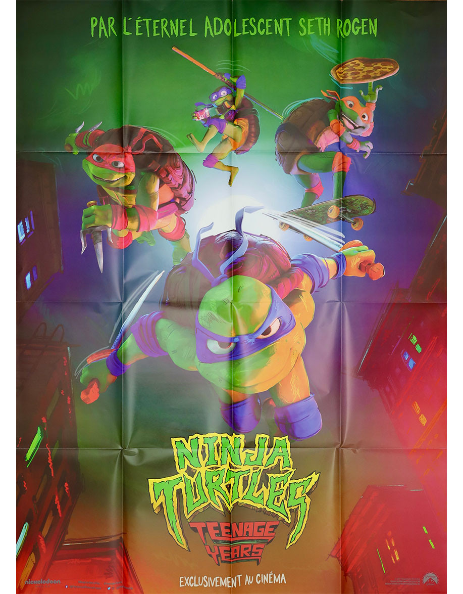 Ninja Turtles : Teenage Years - 120x160 cm - pliée