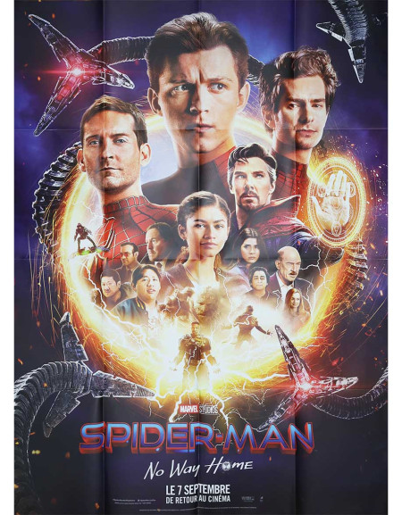 Spider-Man: No Way Home — affiche originale française...