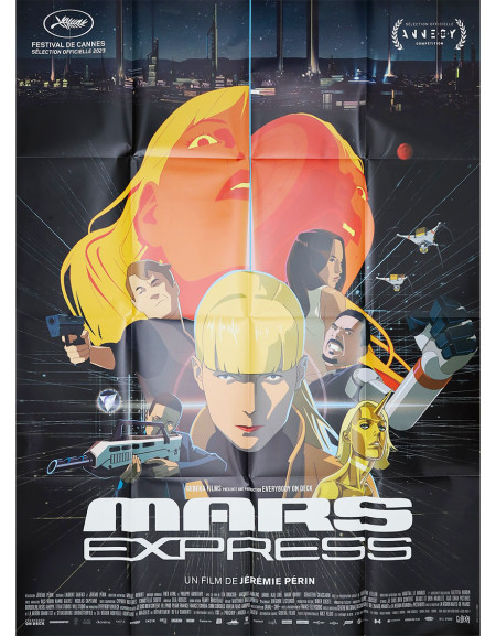 Mars Express - 120x160 cm - pliée