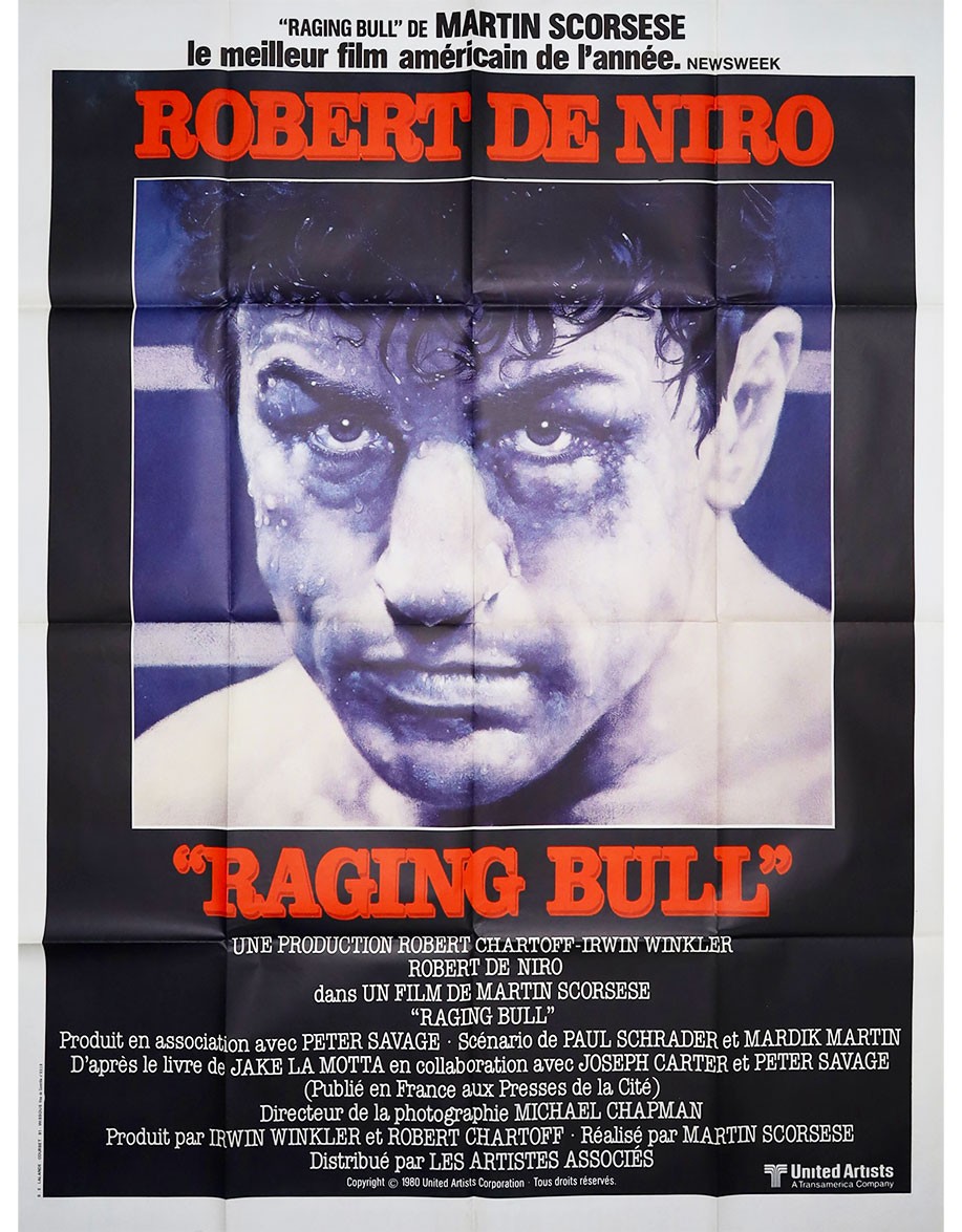Raging Bull — affiche originale française...