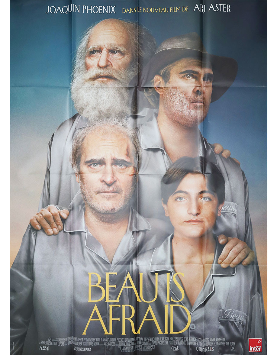 Beau is afraid - 120x160 cm - pliée