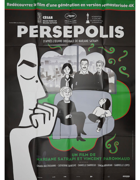 Persepolis - 120x160 cm - pliée
