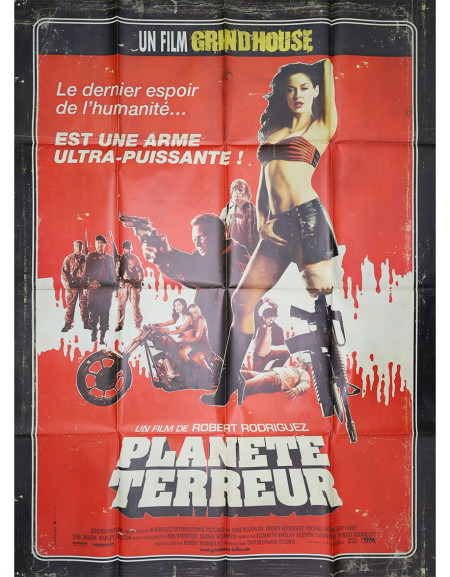 Planète Terreur — affiche originale française 120x160 cm...