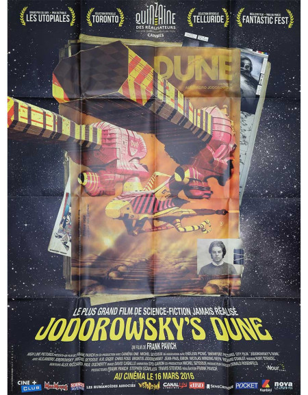 Jodorowsky Dune - 120x160 cm - pliée