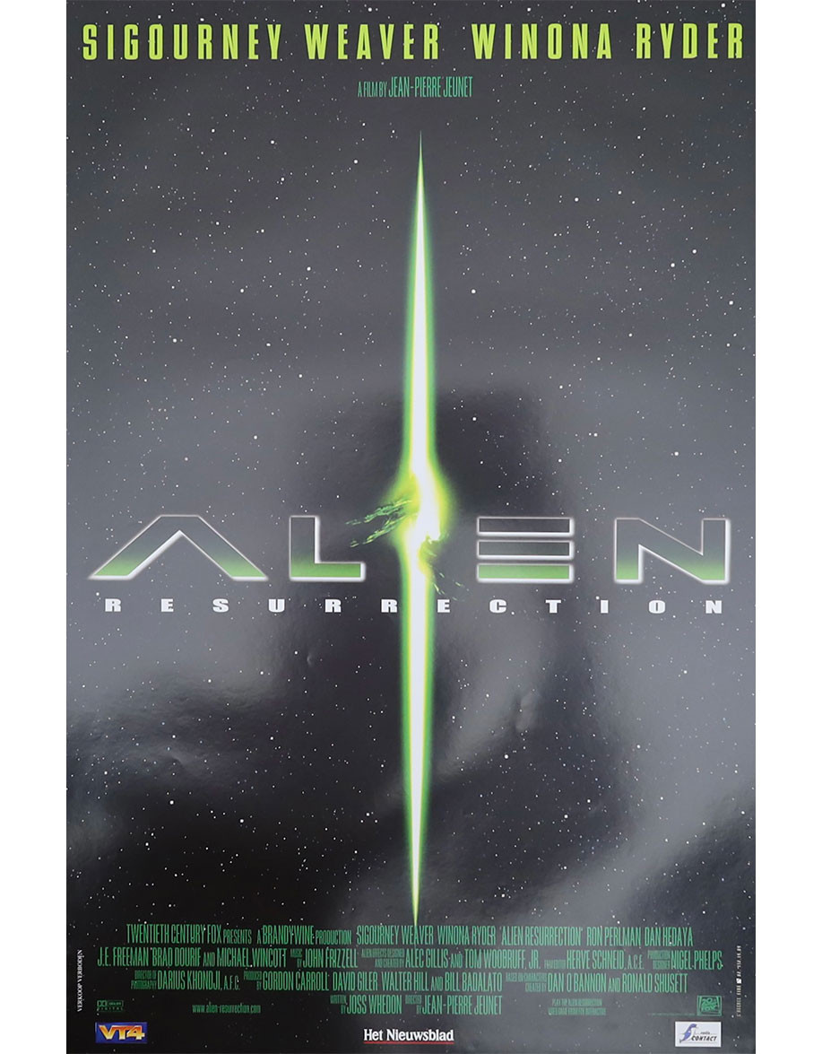 Alien, la résurrection - 35x55 cm - roulée