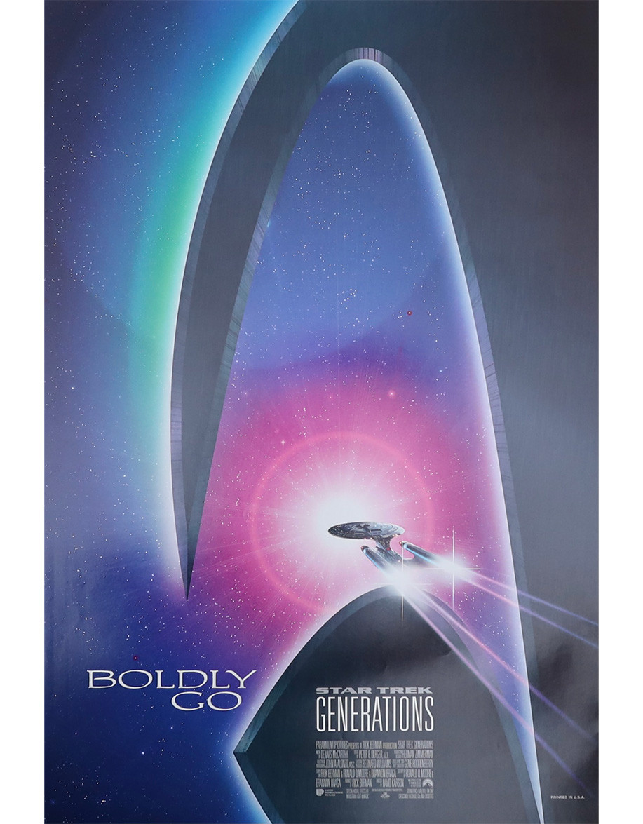 Star Trek : Generations - 35x55 cm - roulée