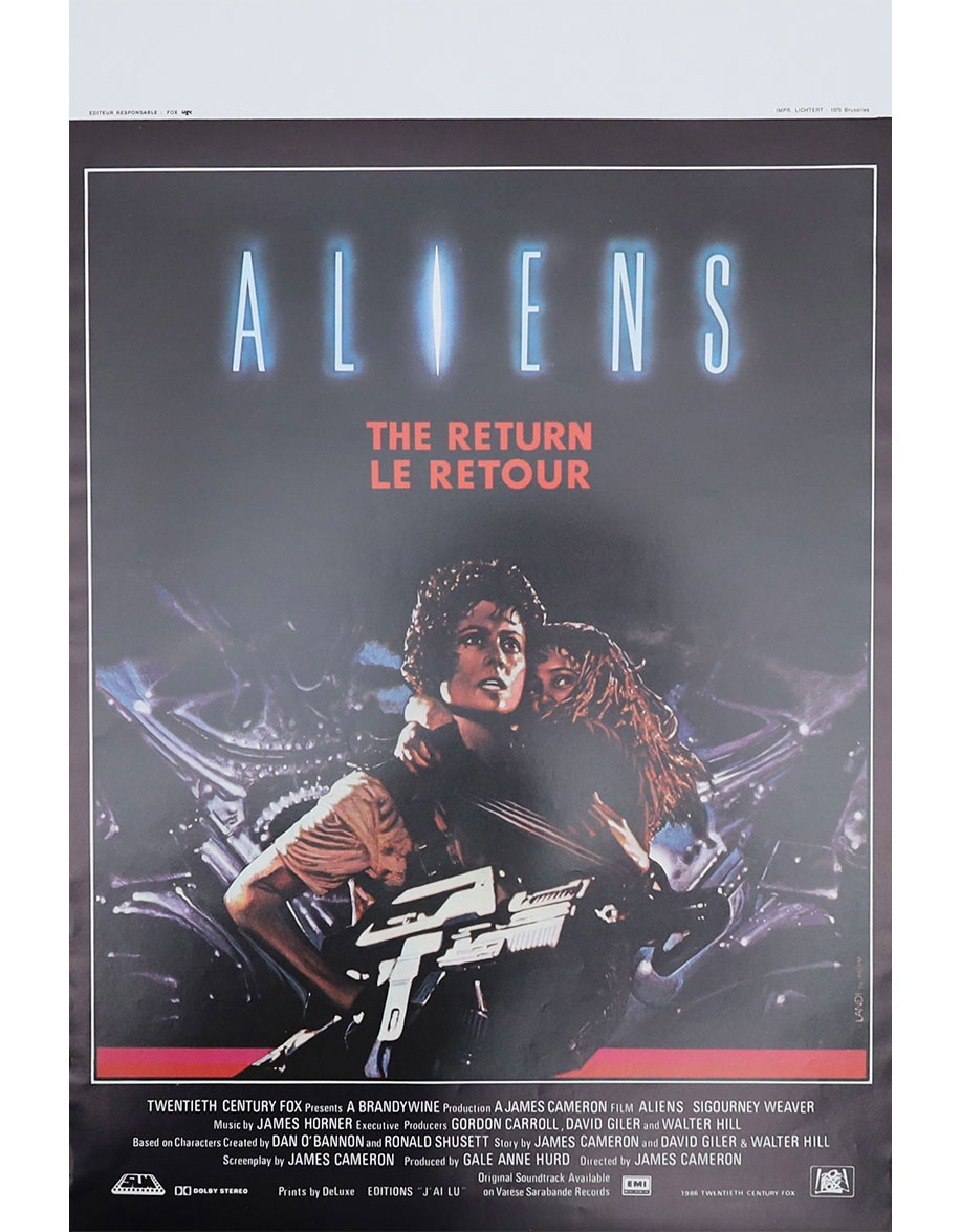 Aliens le retour - 35x55 cm - roulée