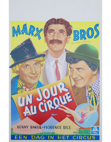 Un jour au cirque - 35x55 cm - roulée