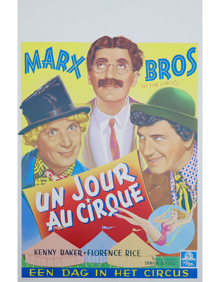 Un jour au cirque - 35x55 cm - roulée