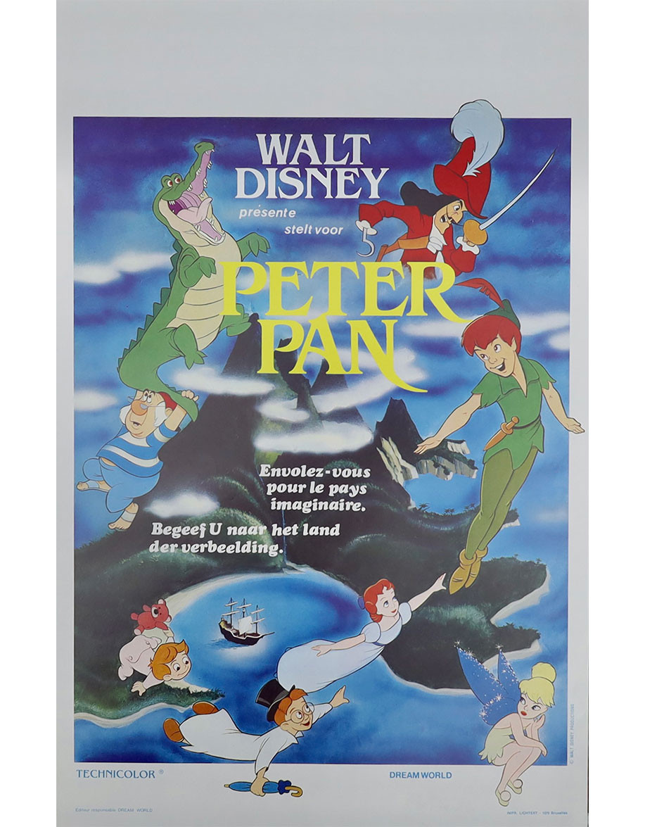 Peter Pan - 35x55 cm - pliée