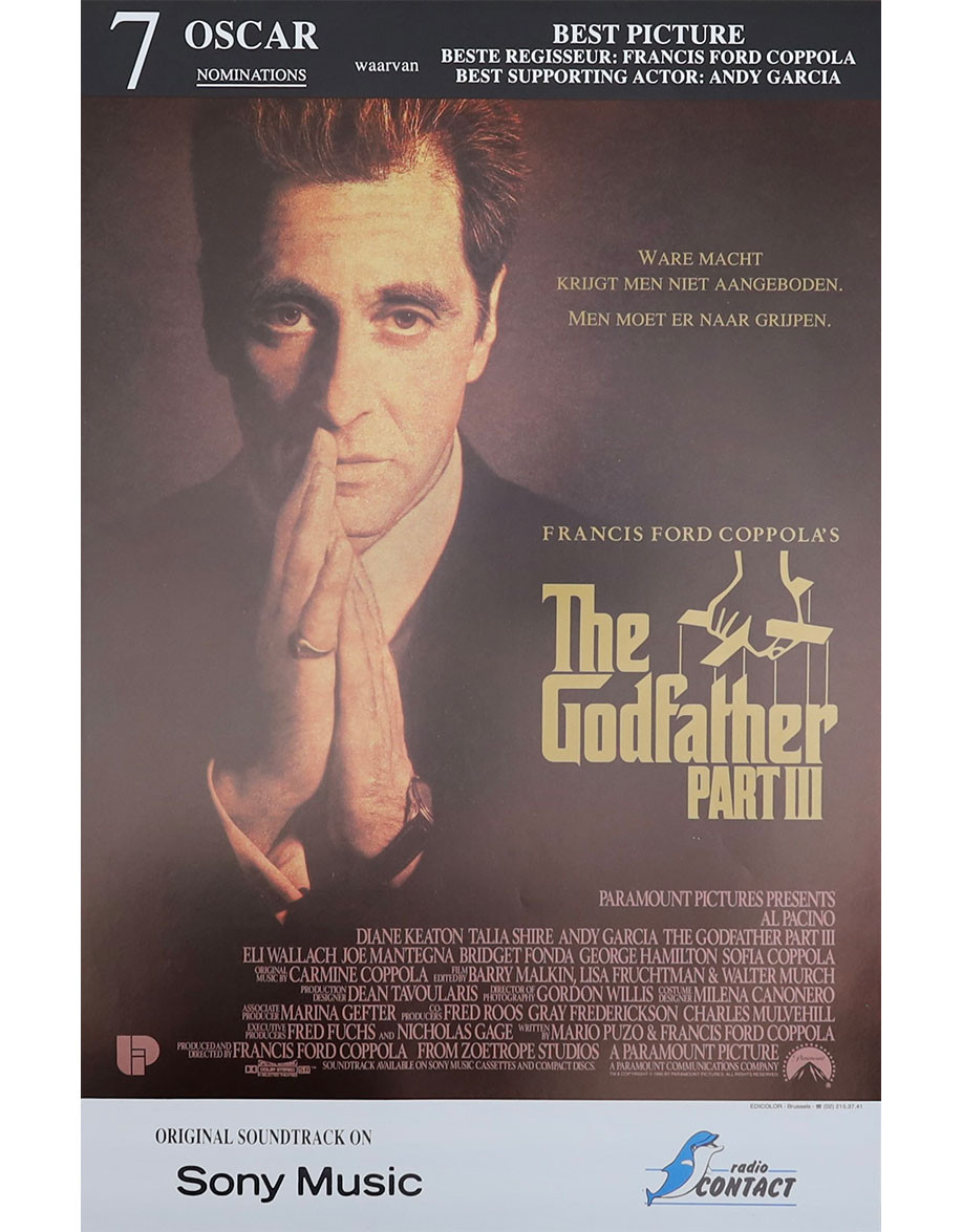 Le Parrain, 3ème partie - 35x55 cm - roulée