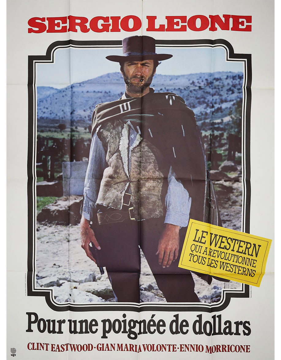 Pour une poignée de dollars — affiche originale...