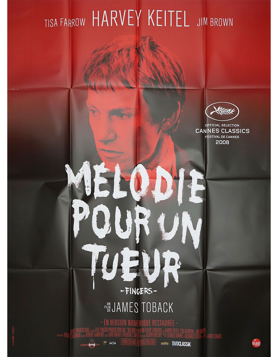 Mélodie pour un tueur - 120x160 cm - pliée